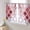 Red, variant on Blue Morocco Semi Sheer Curtains 72 Inch Length 2 Panels Set, Vintage Graffiti Paint Art Boho Dappled Sheer Kitchen Curtain Privacy Voile Window Curtain for Living Room Bedroom Rod Pocket Drapes