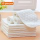 thumbnail image 5 of 10 Uds Pañales Paños Para Eructar Paños De Muselina Paños De Lavado Absorbentes Pañales Plegables Para Bebé Anggrek Muslin Cloths, 5 of 8