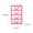 Pink, variant on Matoen Small Storage Bin, Plastic Organizer, Storage Bin Container with Drawers for Desk, Accessory, Stationery(Green)