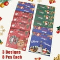 thumbnail image 2 of LELINTA 24pcs Christmas Cookie Boxes for Gift Giving Christmas Bakery Box with Window Large Kraft Holiday Baking Box with Lids for Pastries Cupcakes Candy Treat and Party Favor, 2 of 8