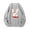 Gray, variant on IROINNID Women's Long Sleeve Pullover Sweatshirt Round Neck Mid-Length Graphic Prints Casual Cute New Year Rabbit Top, Red
