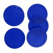 5 Pieces 62mm Replacement Pucks for Tables Red