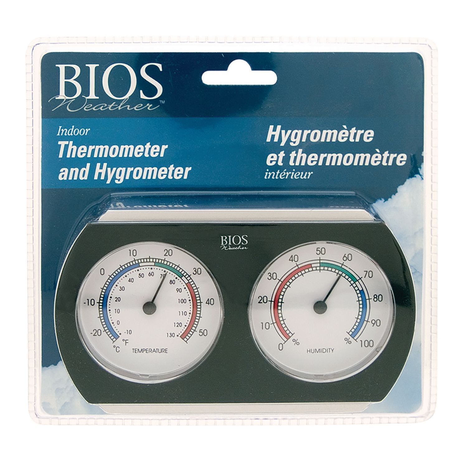 Thermomètre/hygromètre analogique Thermomètre/hygromètre
