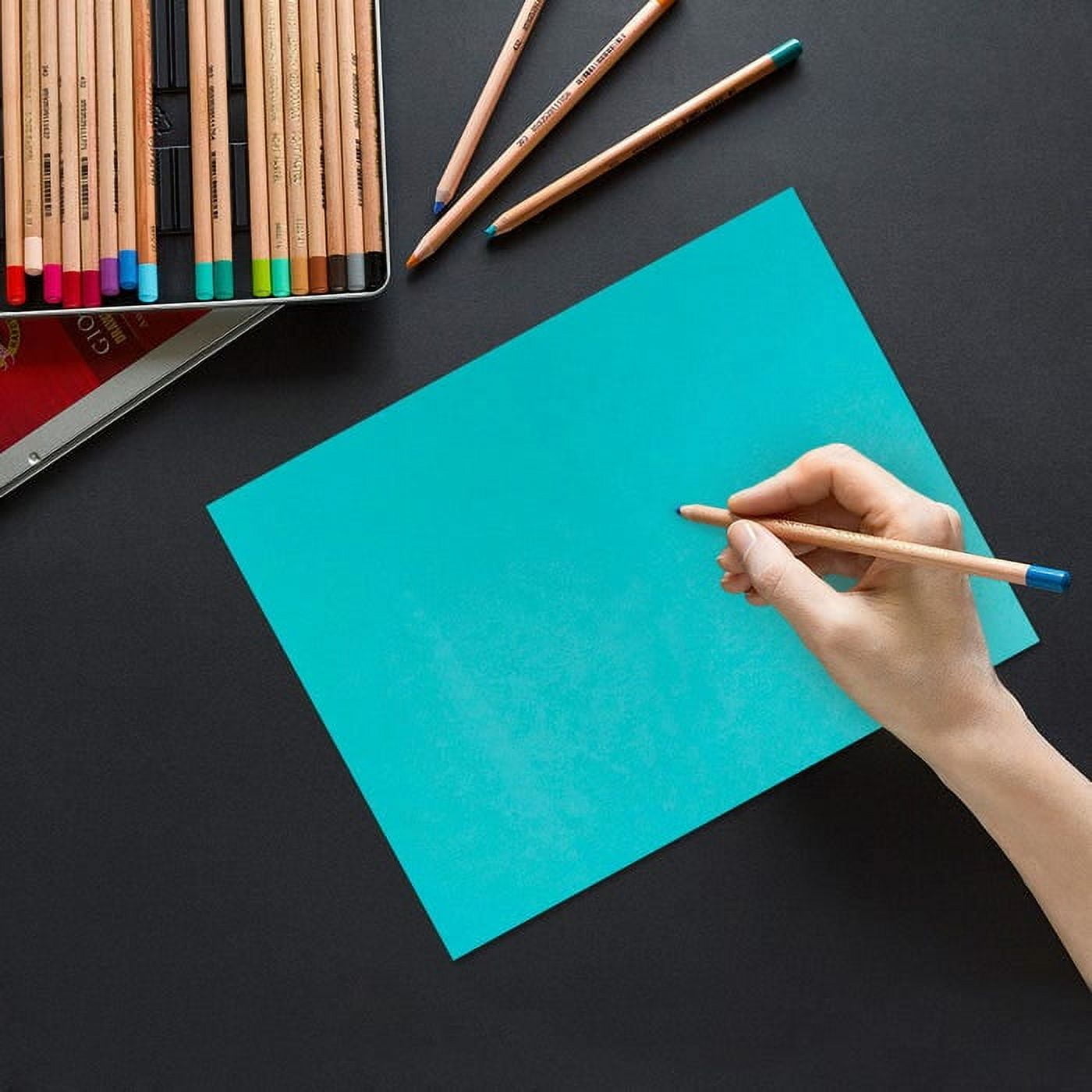 JAM Paper Solid Colors, 8 1/2 x 11, Bright Blue, 24lb, 200 per Pack