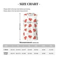 thumbnail image 4 of Sikiie Hand Drawn Strawberry Basketball Jersey Reversible Men's Mesh Athletic Sports Shirts Training Practice S-4XLMedium, 4 of 6