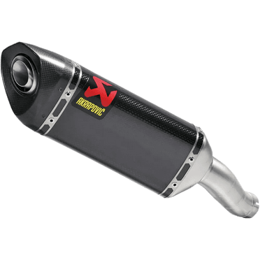 Akrapovic Slip-On Line Exhaust, Carbon Fiber Muffler