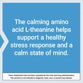thumbnail image 6 of Life Extension L-Theanine, amino acid theanine, calm, relaxation, mood, gluten-free, non-GMO, vegetarian, 100 mg, 60 capsules, 6 of 11
