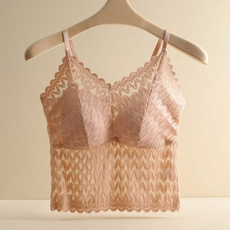 LLYWEY Padded Bralette Discounts Womens Plus Size Bras Ladies Sport Bra Style-975 Women Convertible Bra Feature Adult Female Sport Sports Bras Pinks 36B