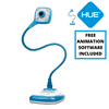 Hue HD Pro USB Camera – Document Camera for Windows, macOS and Chrome OS with Motion Animation Kit, Wireless Webcam and Class Room Camera (Blue), Visual Presenter with Flexible Camera