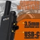 thumbnail image 5 of Walkie Talkies Retevis RT22P, paquete de 10 radios bidireccionales FRS, 5 of 9