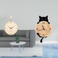 thumbnail image 2 of Reloj de pared,Reloj de pared decorativo para sala de estar,silencioso,Reloj de pared,Reloj de pared decorativo para baño y dormitorio.,Reloj de pared de gato silencioso y sin tictac,regalo, 2 of 8