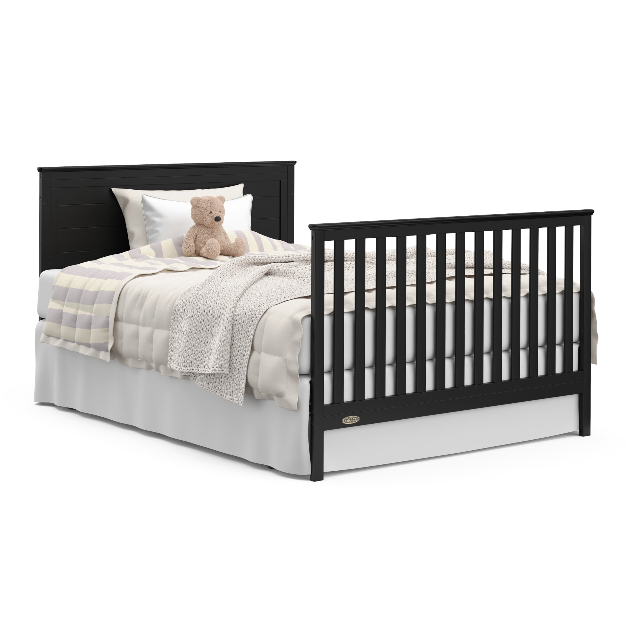 Graco Tristan Convertible Crib With Drawer - Black