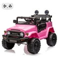 thumbnail image 2 of Kojooin 12V Licensed Toyota Ride On Truck, Battery Powered Kids Car with Remote Control, Spring Suspension, EVA Tires and LED Lights, 2 of 7