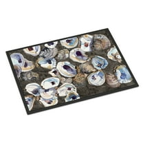 Carolines Treasures 8789JMAT 24 x 36 In. Oysters Indoor or Outdoor Mat