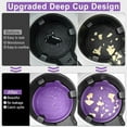 thumbnail image 2 of Car Cup Holder Coaster, Silicone Cup Holder Insert, Universal Non-Slip Cup Holders, Car Accessories Interior for Women and Man Interior Sets 4 Pack Black, 2 of 6