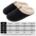 thumbnail image 3 of Zapatillas con forro de piel sintética para hombre, zapatos de casa cómodos y antideslizantes tipo lana (L) negro Wdftyju Tenis De Mujer Tenis De Hombre, 3 of 8