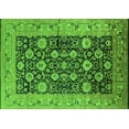 thumbnail image 1 of Ahgly Company Indoor Rectangle Oriental Green Industrial Area Rugs, 5' x 7', 1 of 4