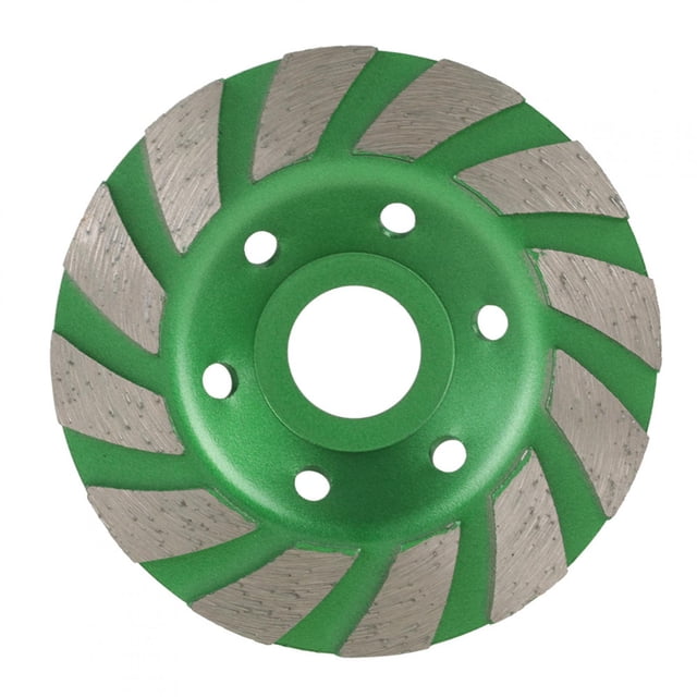 Disco de Lija de Diamante Ecomeon 100mm Verde para Granito Mampostería Piedra Pulido