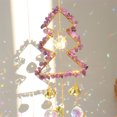 thumbnail image 3 of Atrapaluz de cristal colgante de prismas de campana de árbol de Navidad para el dormitorio del hogar (B) Ehuebsd Libre de BPA, 3 of 8