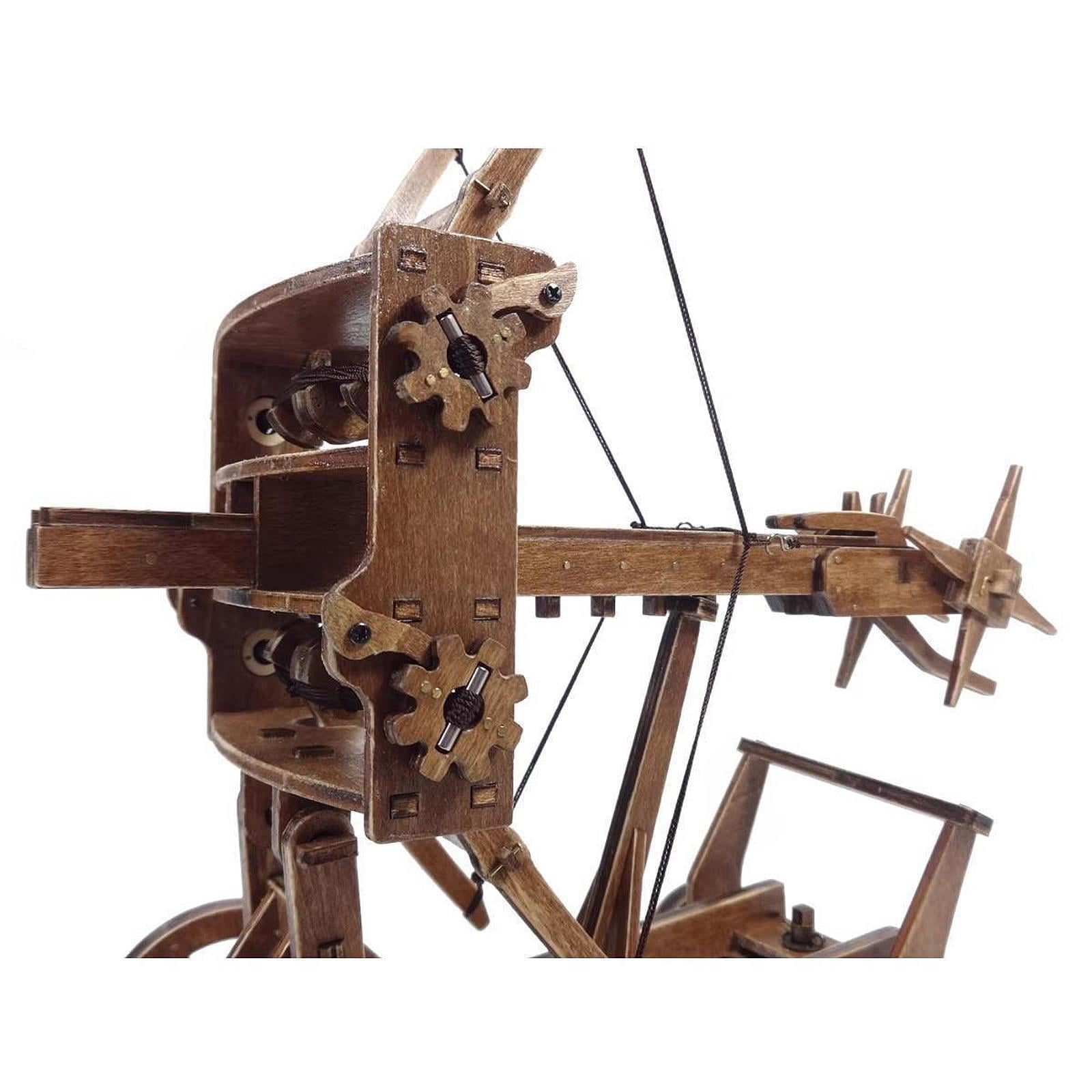 Dualoai Chariot Model Building Kit Unique Home Decor Gift Educational Kids Hobbyists