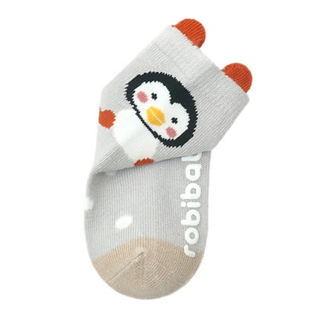 

ASEIDFNSA Little Girl Socks No Show Chicken Feet Socks Baby Cute Animal Little Warm Winter Baby Socks Cartoo Coral Velvet Warm Socks Cute Plush Ear Adult And Kids High Socks