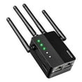 thumbnail image 1 of Extenseur Wi-Fi, Amplificateur Wi-Fi, Couvre jusqu'à 12880 Pi2 et 105 Appareils, 1200 Mbps Résistant au Mur, 1 of 5