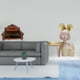 thumbnail image 2 of Sofá Miniatura, Sillón Individual, Modelo DIY, Accesorio, Mueble Para Habitación, Micropaisaje, Regalo, Decoración, Estatua De Niña Con Bandeja Para Guardar Llaves, Arte Moderno, Linda, 2 of 8