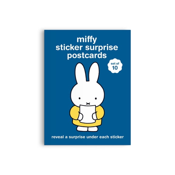 Miffy Postcard Sticker Book, (Hardcover)