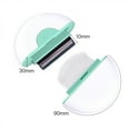 thumbnail image 5 of Pet Hair Cleaner Combing brush Shell Comb Cat Dog Comb Pet Hair Brush pet Clean Mint green comb Pet Hair Grooming Tool, 5 of 9