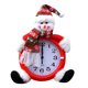 thumbnail image 1 of ¡Oferta de DagobertNiko! Despertador navideño con diseño de Papá Noel y muñeco de nieve, despertador de dibujos animados, decoración de mesa, reloj de mesa navideño, decoración navideña, relojes,, 1 of 5