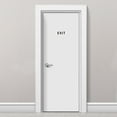 thumbnail image 5 of Unique Bargains 6'x2' EXIT Sign Acrylic Self Adhesive Door Sticker Wall Mounting Sign White 2 Pack, 5 of 5
