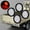 Clear Lens - Red Light, variant on 24X Clear Lens White 12 LED 4" Round Back-up Reverse Light Grommet Plug Kit Truck Trailer RV