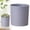 Grey, variant on Decorative Small Garden Plant Pots, 4.5 inch Cylinder Flower Pots for Outdoor Indoor Plants, Decorative Plastic Planters with Drainage Holes for Garden House Plants Home Decor(Red,1PCS)