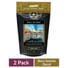 (2 Pack) Boca Java Decaf Boca Sunrise Medium Roast Whole Bean Coffee, 8 oz Bag
