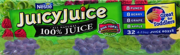 Nestle Juicy Juice  100% Juice, 32 ea