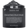 thumbnail image 1 of MAJESTIC PURE Mascarilla de barro del Mar Muerto para rostro y cuerpo - Cuidado natural de la piel para mujeres y hombres - La mejor arcilla limpiadora facial para puntos negros, acné y poros - 8.8 fl, 1 of 3
