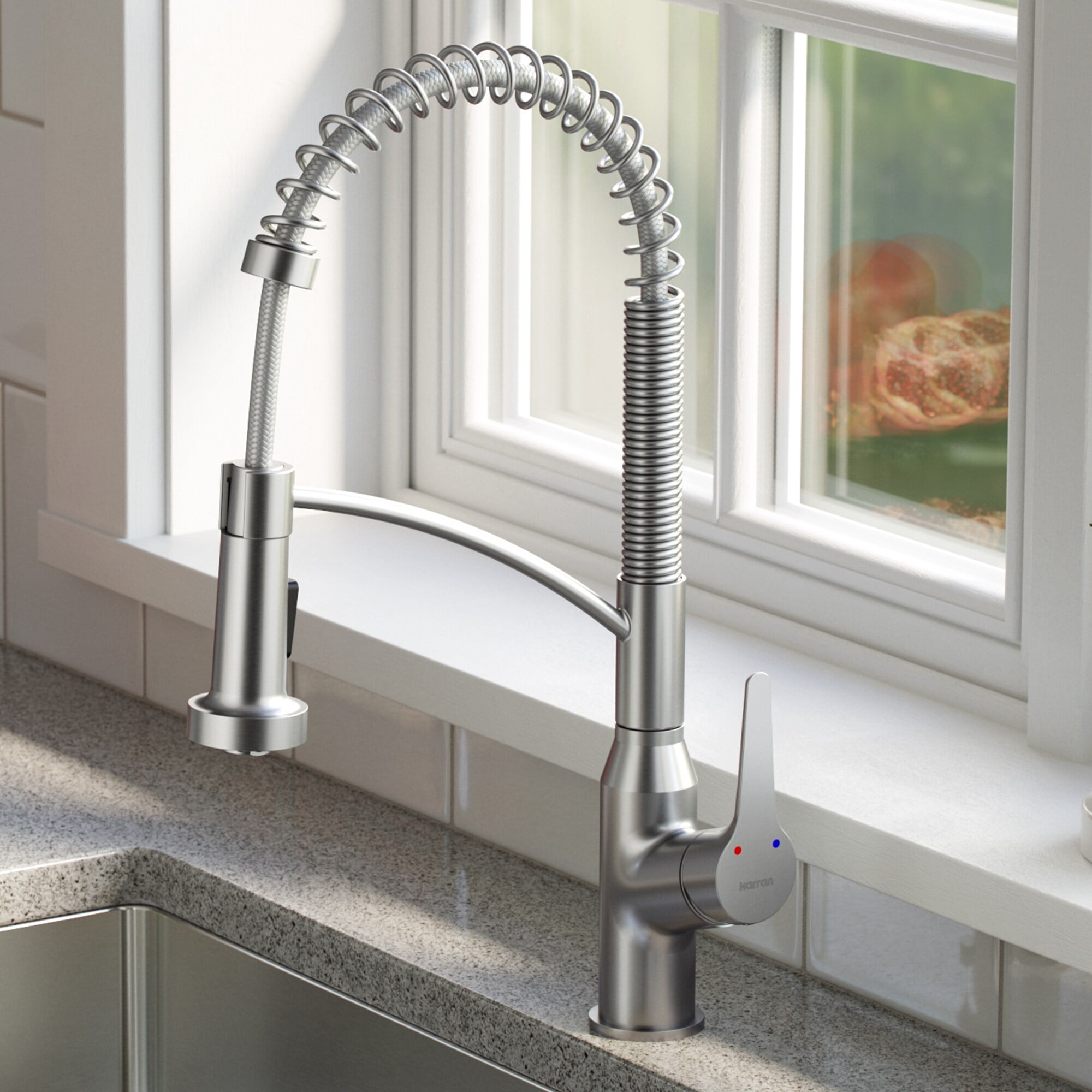 Karran Usa KKF210SD35C Scottsdale 1.8 GPM Single Hole Kitchen Faucet - Chrome