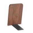 thumbnail image 4 of Sujetalibros de madera resistentes y elegantes para revistas, soporte para estanterías, estantes, 11 x 12 x 17 cm, 4 of 9