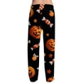 thumbnail image 5 of Satingcolo Halloween Pajama Pants for Men Printed Pajama Bottoms Drawstring Lounge Pants Sleepwear, 5 of 7