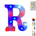 thumbnail image 1 of LED Letter Lights With Remote Control 16-color Luminous Letter Lamp Bar Sign Night Light For Wedding Party Christmas Decor R, 1 of 5