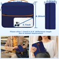 thumbnail image 3 of Bolsa organizadora Miavers Electronics, impermeable, nailon, azul marino, 3 of 8