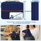 thumbnail image 3 of Bolsa organizadora Miavers Electronics, impermeable, nailon, azul marino, 3 of 8