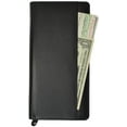 thumbnail image 4 of Leather Travel Wallet & Passport Holder holds 4 Passports Credit Cards ID Travel Document Holder, 4 of 9