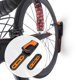 thumbnail image 3 of Portabicicletas de pared Sunnimix Heavy Duty Vertical hasta 35 lb naranja negro, 3 of 8