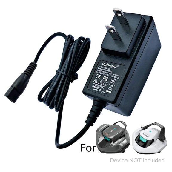 12.6V AC Adapter For Aiper Seagull 800 800B SE Cordless Robotic Pool Cleaner Lithium Ion Battery 12.6VDC 1.8A 2-Prong Power Supply Cord Cable Wall Charger PSU By UpBright