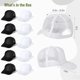 thumbnail image 5 of 10 gorras de camionero en blanco con sublimación, cómodas gorras de camionero de malla de poliéster, gorras de béisbol de malla unisex, gorras de malla de verano para hombres y mujeres, 5 of 7