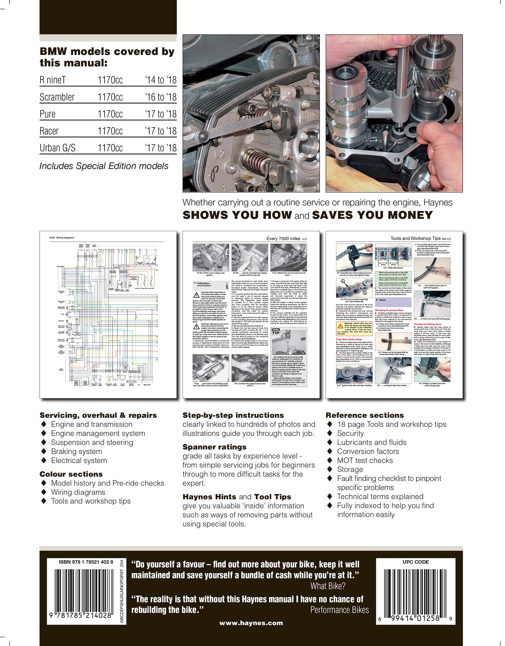 BMW R nineT, Scrambler, Pure, Racer & Urban G/S (14-18) Haynes Repair Manual ^ - Walmart.com BMW R nineT, Scrambler, Pure, Racer & Urban G/S (14-18) Haynes Repair Manual ^ - Walmart.com