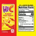 HiC Flashin Fruit Punch Juice, 6 fl oz, 8 Juice Boxes