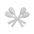 thumbnail image 5 of Table Set Plastic Serving Forks and Spoons White, 24 Forks, 24 Spoons per Pack, 5 of 5