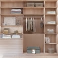 thumbnail image 5 of Unique Bargains 1 Pack Clothes Storage Storage Bags Grey 23*8.5*14.5in, 5 of 7